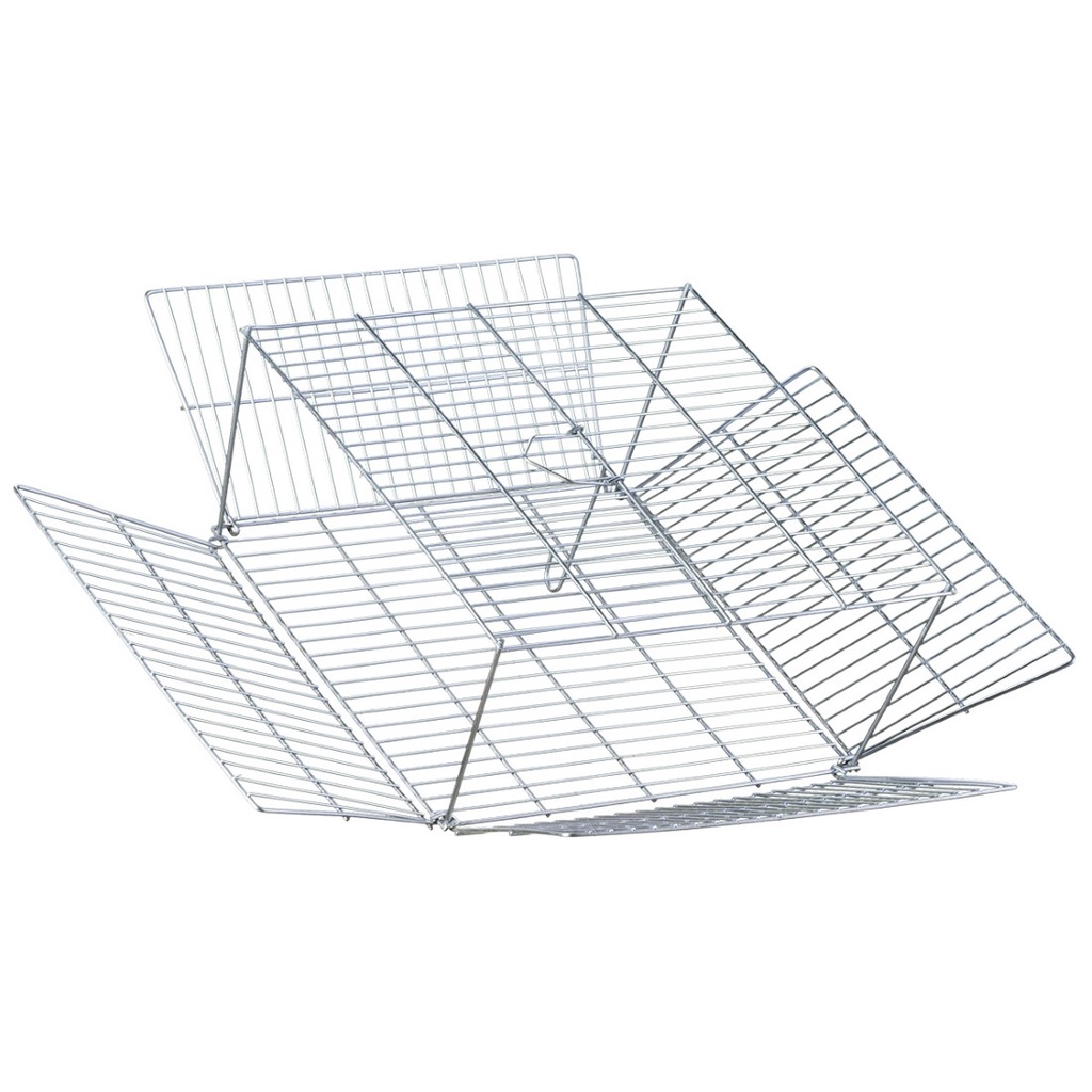 Gaiola Armadilha Para Pesca De Siri Prata P062 - Gaiolas Londrina em Oferta na Shopee