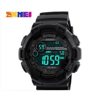 SKMEI 1243 Relógio Eletrônico Esportivo Masculino à Prova D