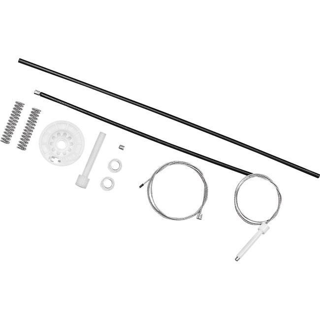Kit Reparo Vidro Elétrico Dianteiro Fiesta 02/14 4 Portas Rotax