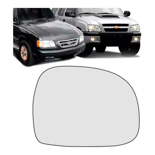 Lente Retrovisor S10 Blazer Silverado 1995 1996 1997 1998 1999 2000 A 2012 Original