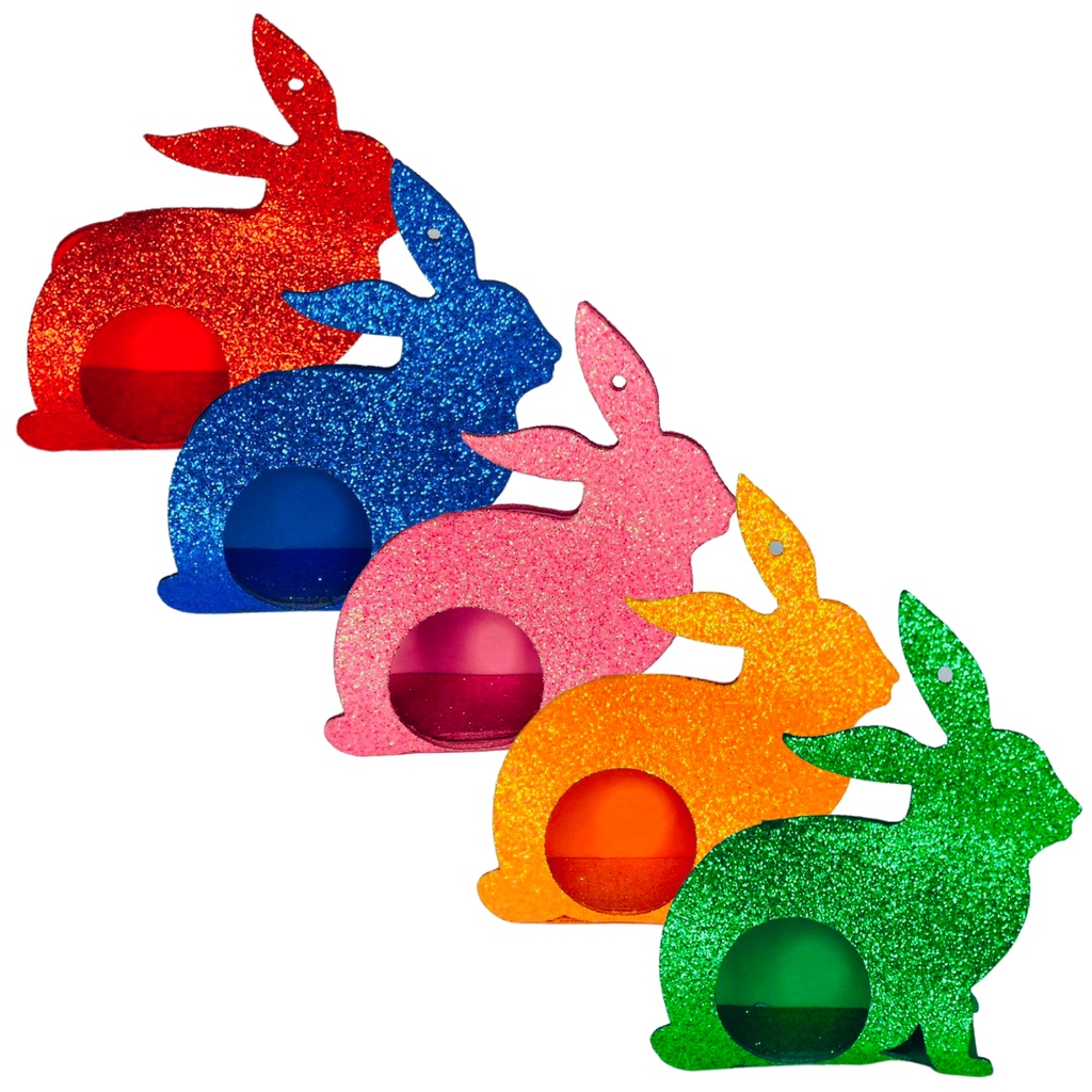 Kit 06 Caixa Coelho Páscoa Porta Bombom Caixinha Decoração Enfeite