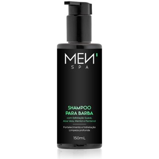 Shampoo Para Barba com Esfoliação Suave - Fortalecimento e Hidratação 150mL Menspa