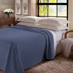 Manta Casal Quarto Jolitex Unicolor Macia 180x220cm