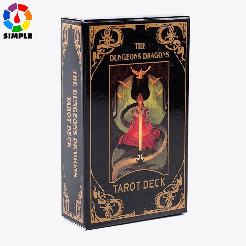The Dungeons & Dragons Tarot Deck: A 78-Card Deck em Oferta na Shopee