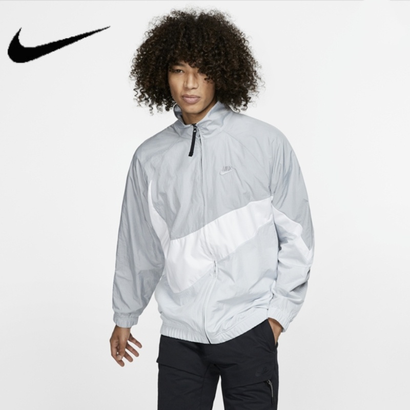 nike large swoosh windbreaker