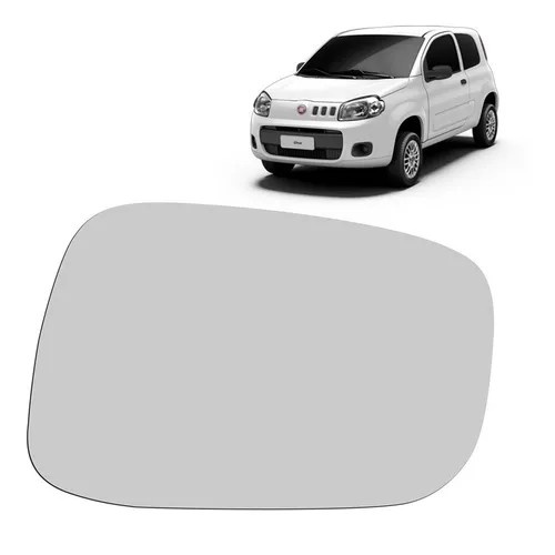 Lente Retrovisor Uno Vivace Way 2010 2011 2012 2013 2014 2015 2016 2017 2018 2019 2020 2021 Original