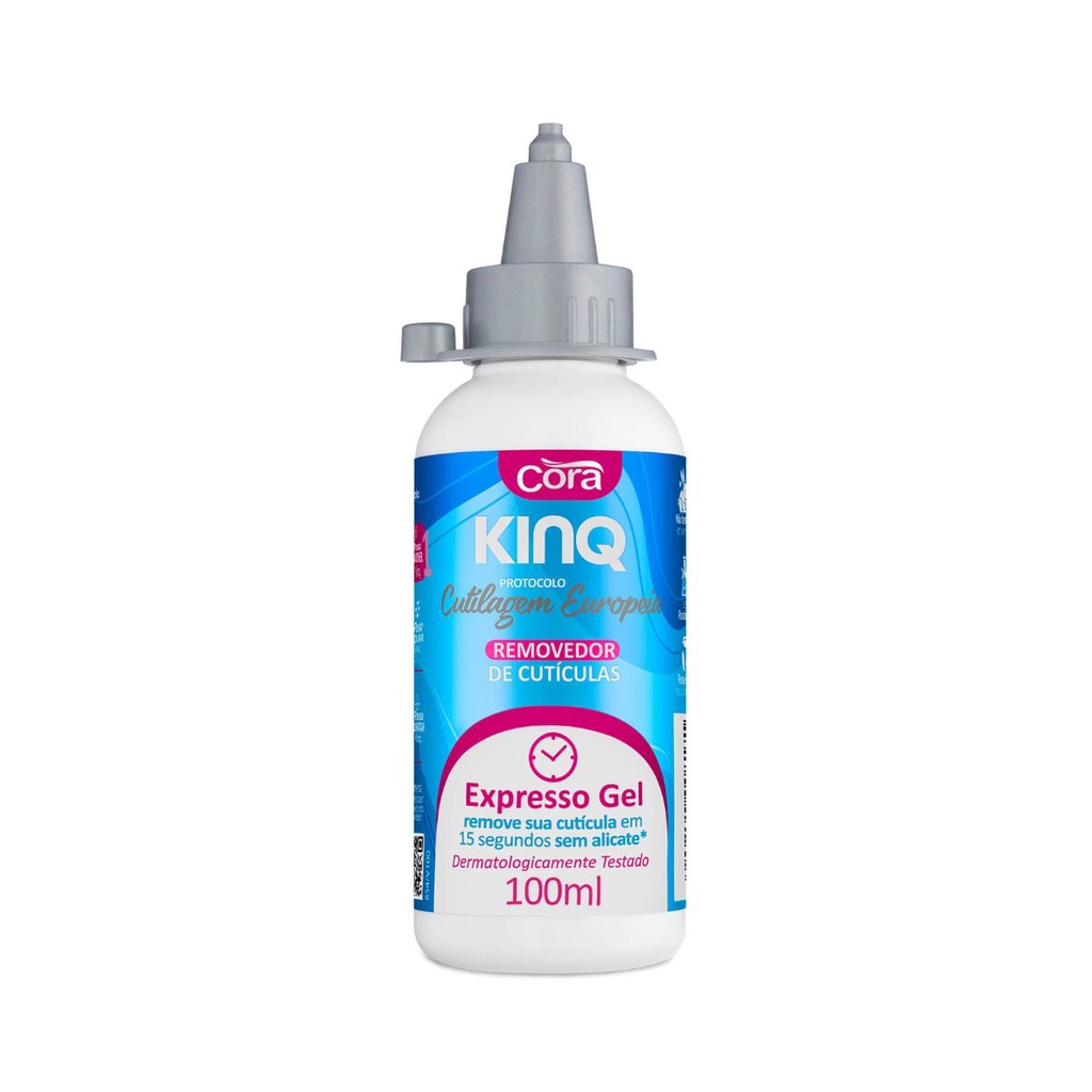 Kinq Gel Removedor Expresso de Cutículas 100ml  Cora