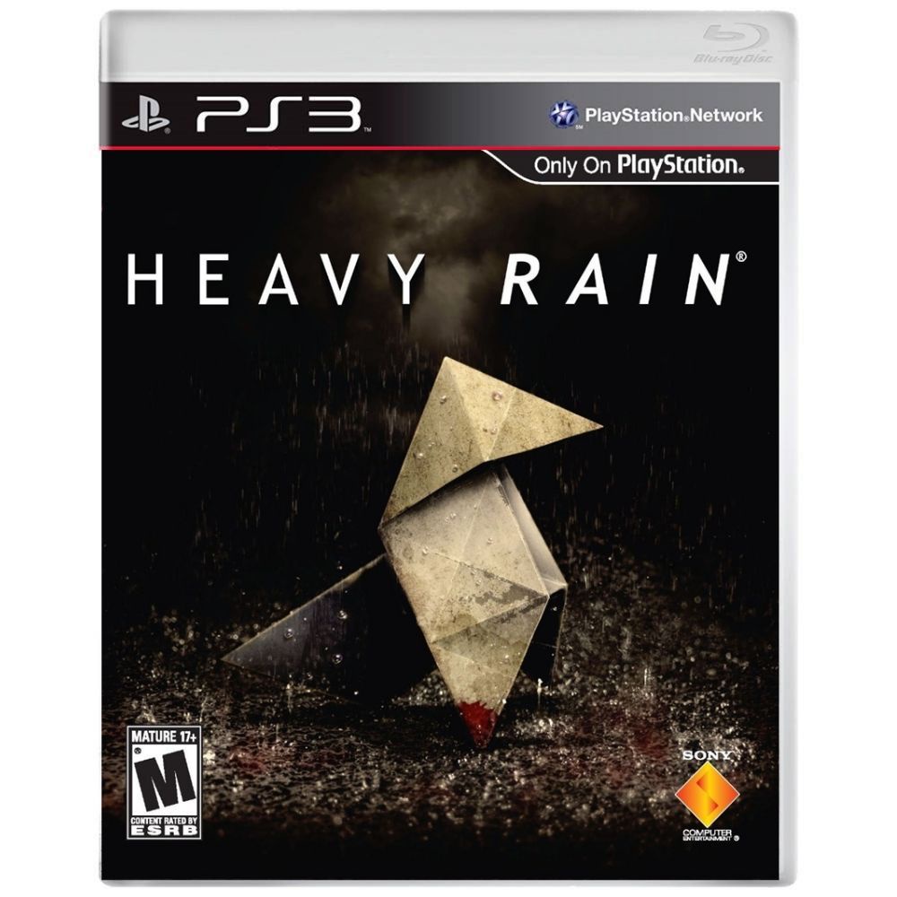 Heavy Rain PS3 Usado Com Nota Fiscal Mídia Fisica