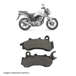 Pastilha de Freio Dianteira Honda CG Titan 160/ Cargo 160/ Fan 160 / 2018 em diante Cobreq - N1882
