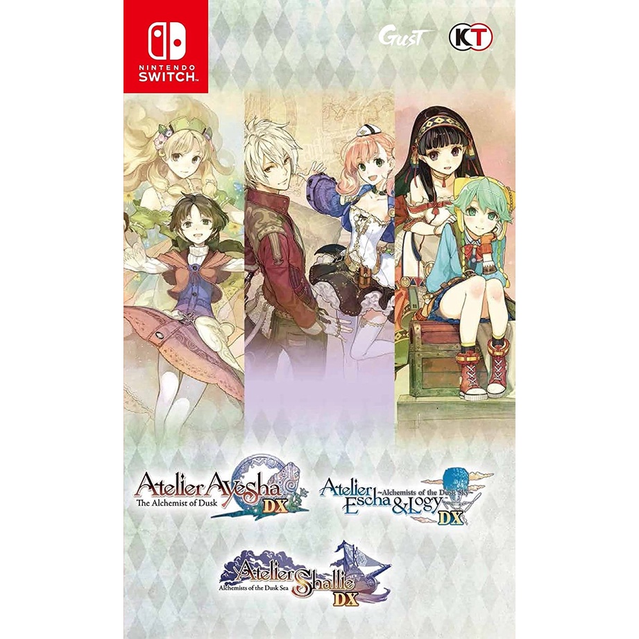 Atelier Dusk Trilogy Deluxe Pack Switch Midia Fisica