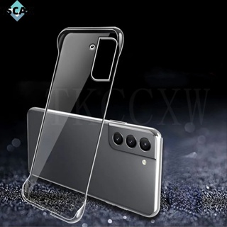 Estojo Fino Para Samsung S23 S22 S21 S20 S10 S9 Plus Ultra S21 FE S20 Nota 20 10 Tampa Traseira Plástica Dura Transparen em Oferta na Shopee