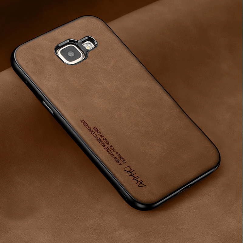 Capa De Silicone Com Padrão Simples Para Samsung Galaxy , J4 , J5 , J7 Core prime max Plus , Couro Pu On5 on7 2016