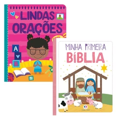 Kit Livros Coleção Bíblicos para Meninas Almofadado