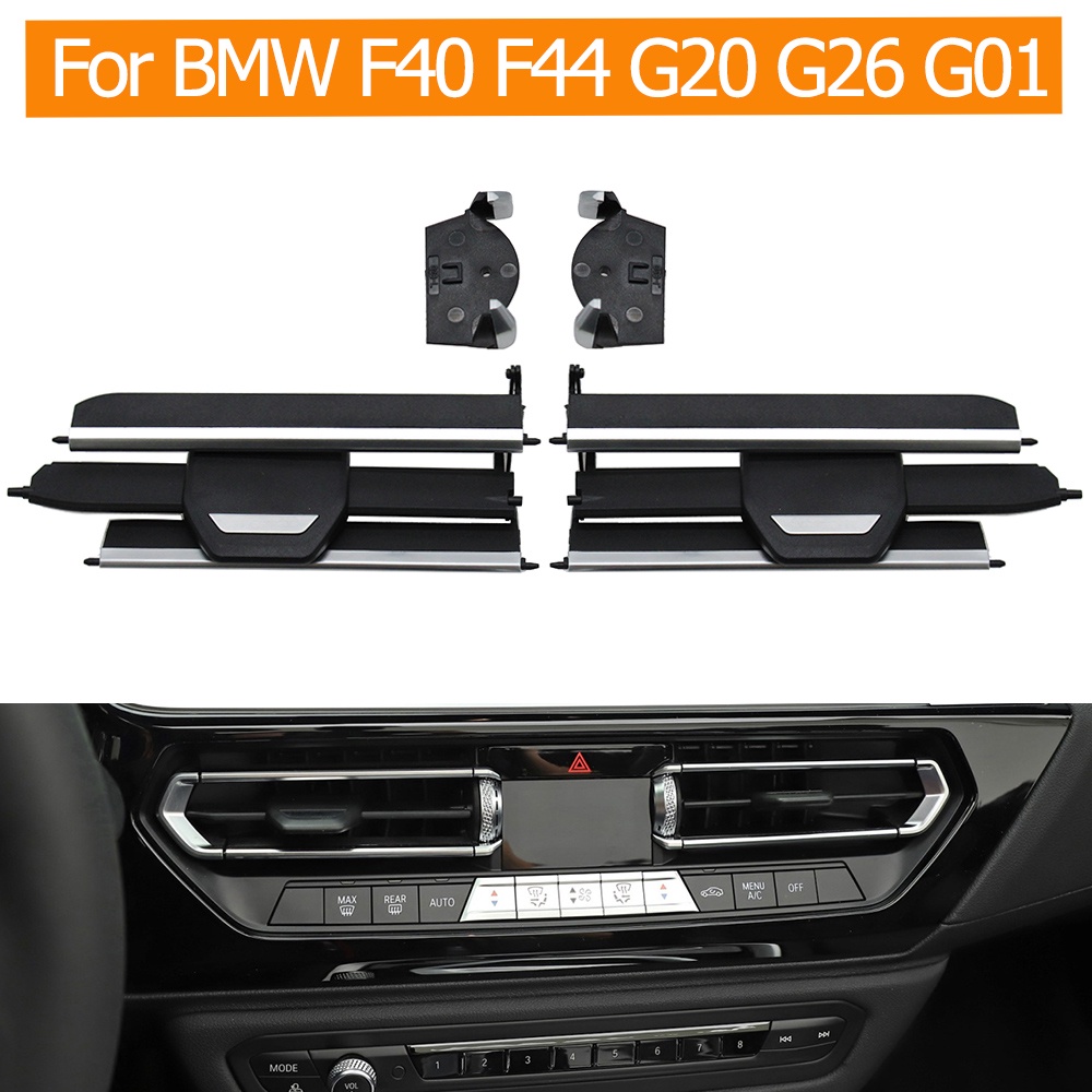 Painel Do Carro Ar Condicionado Médio AC Kit De Reparo Da Grelha De Saída De Ventilação Para BMW 1 2 3 4 Z4 X3 X4 Série F40 F44 G20 G26 G28 G29 G01 G02