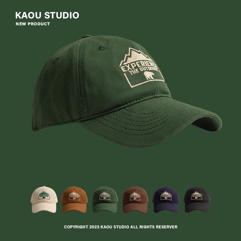 Boné De Beisebol Bordado Com Urso Polar Homens Mulheres Americanas Outdoor Sports Casual Baseball Hat