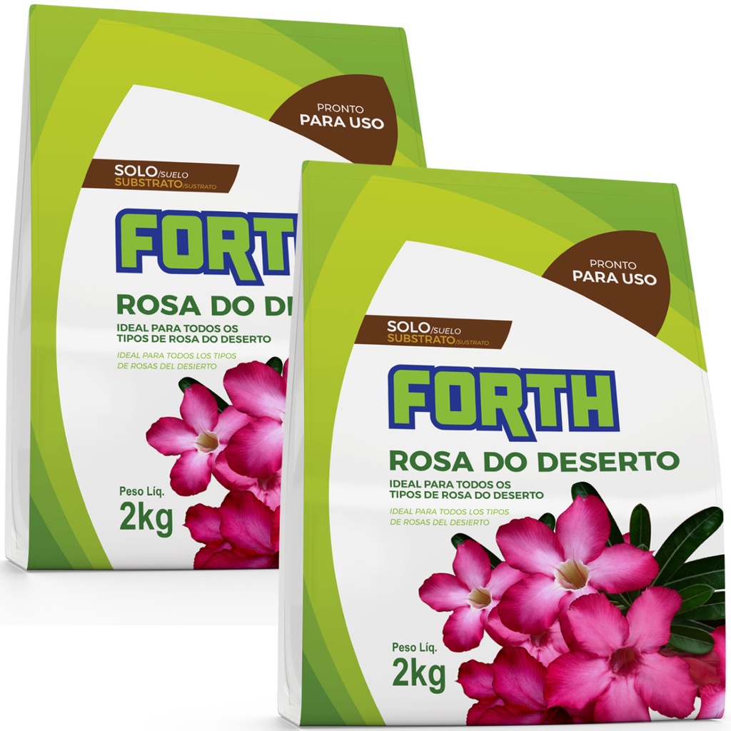 2 Forth Substrato Para Rosa Do Deserto 2kg - Forth Jardim em Oferta na Shopee