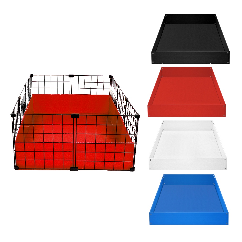 Polionda Fundo com Lateral para Cercado Pet Forração Tapete 40/80/120cm em Oferta na Shopee