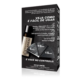 Tonalizante Beautycolor Men Cinza Natural
