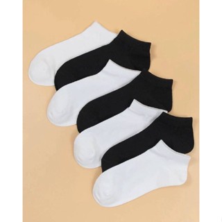 Kit 24 Pares de Meia Soquete Cano Curto Unissex Branco ou Preto em Oferta na Shopee
