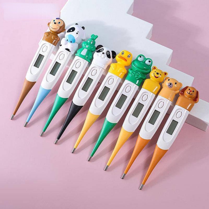 Lovababy 1 # Termômetro Eletrônico De Cabeça Macia Para Bebês Digital Infantil (9 Cores)