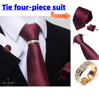 8CM Conferência Do Grupo De Gravatas Formal Masculina Festa De Casamento Godfather Conjunto De Luxo Gravata