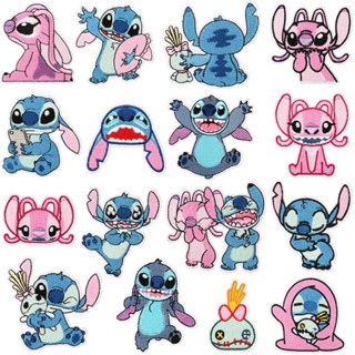 Patches De Ferro Para Bordados A Quente Série Stitch Roupas