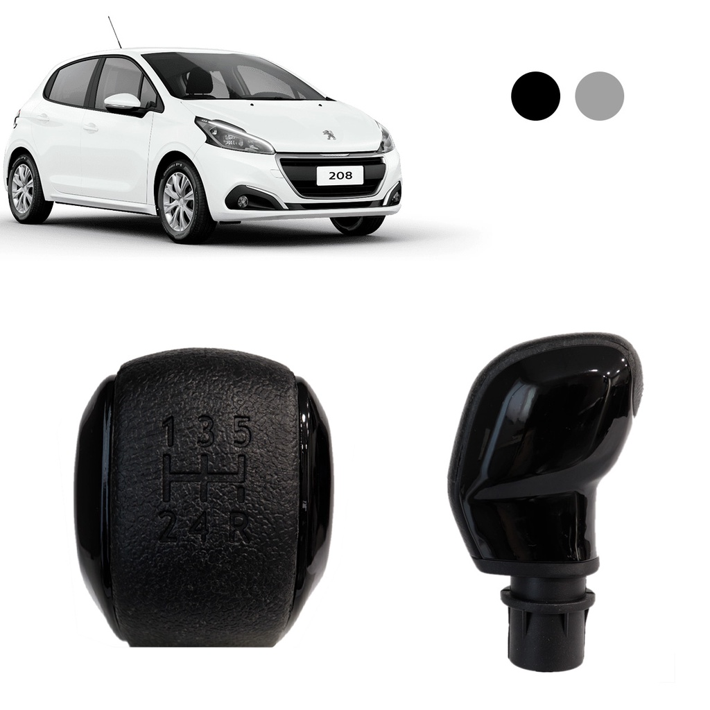 Manopla de Câmbio Peugeot 208 Ano 2014 Até 2020 C/ 5 Marchas em Oferta na Shopee