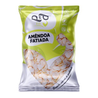 Amêndoa Laminada Sem Casca Fatiada 100g - P&P