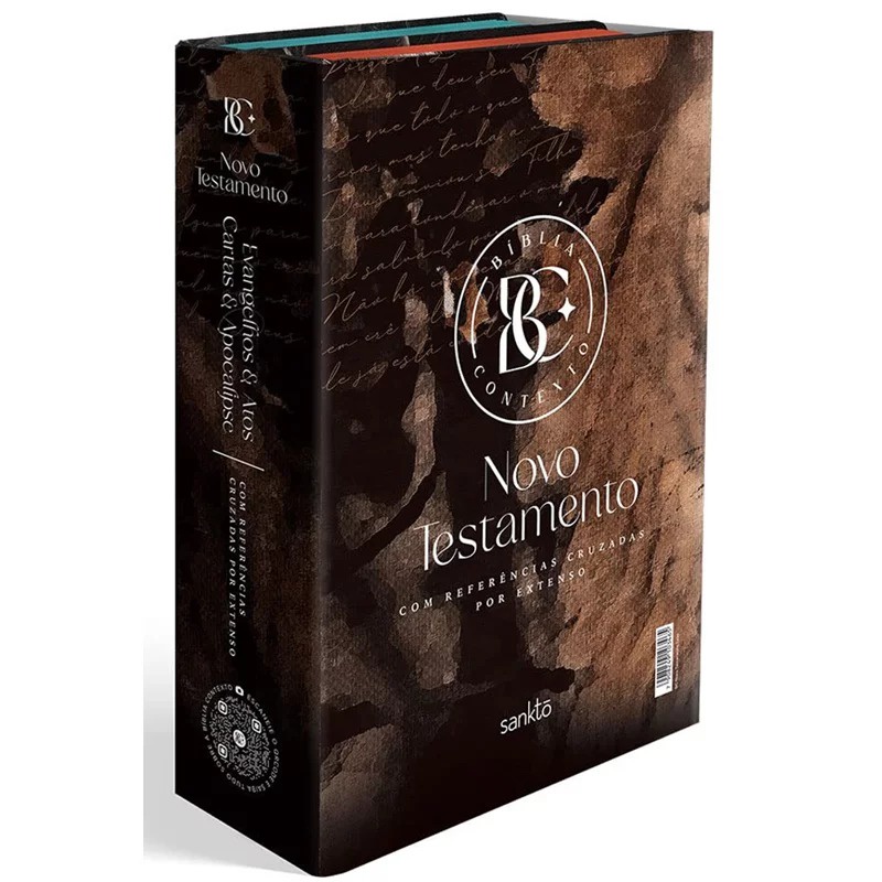 Kit Bíblia Contexto | Novo Testamento | NVT | Capa Dura | Leão