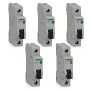 Kit 5 Disjuntor Mini Easy 9 Termomag Monop 20A Curva C -