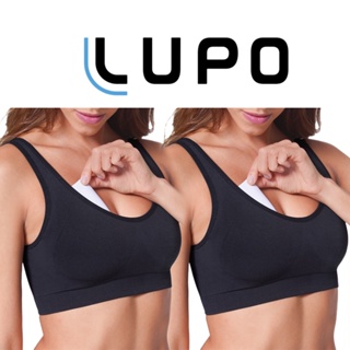 Kit 2 Sutiã Top Loba Lupo Com Bojo Removível  Sem Costura 41902-001 em Oferta na Shopee