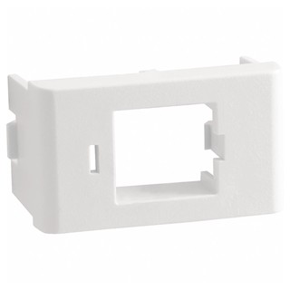 Modulo Suporte Rj45 Keystone 1 Posto Lunare Com 2 Unidades