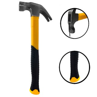 Martelo Unha C/ Cabeça Magnética Em Aço 34cm Punho Revestido