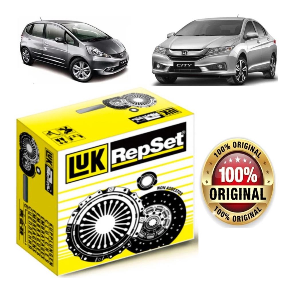 Kit Embreagem Honda Fit City 1.5 16v 2009 2010 2010 2011 2012 2013 2014 2015 Luk Original