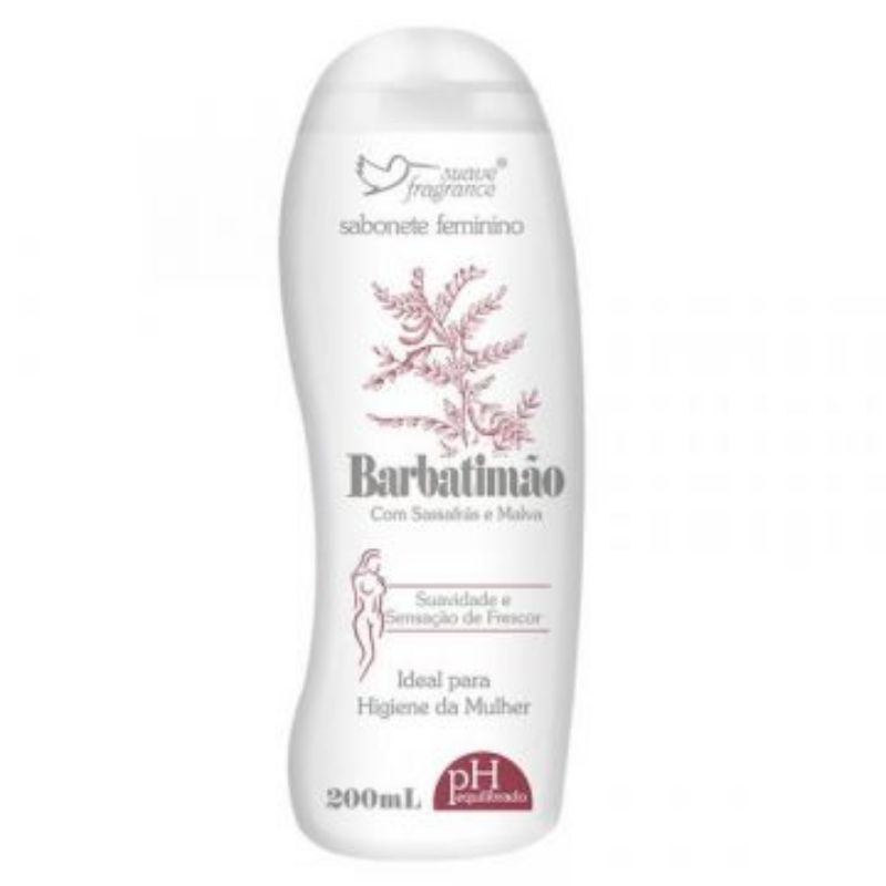 Sabonete Feminino Barbatimão 200ml Suave Fragrance