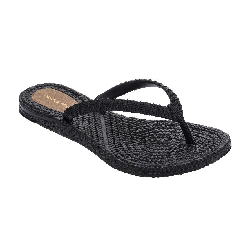 Chinelo Feminino Terra e Água Rasteirinha Dedo Ref. 240704