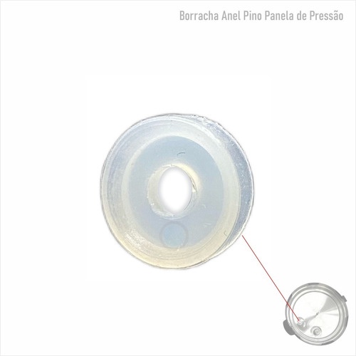 Anel Silicone Vedação Válvula Panela De Pressão Elétrica