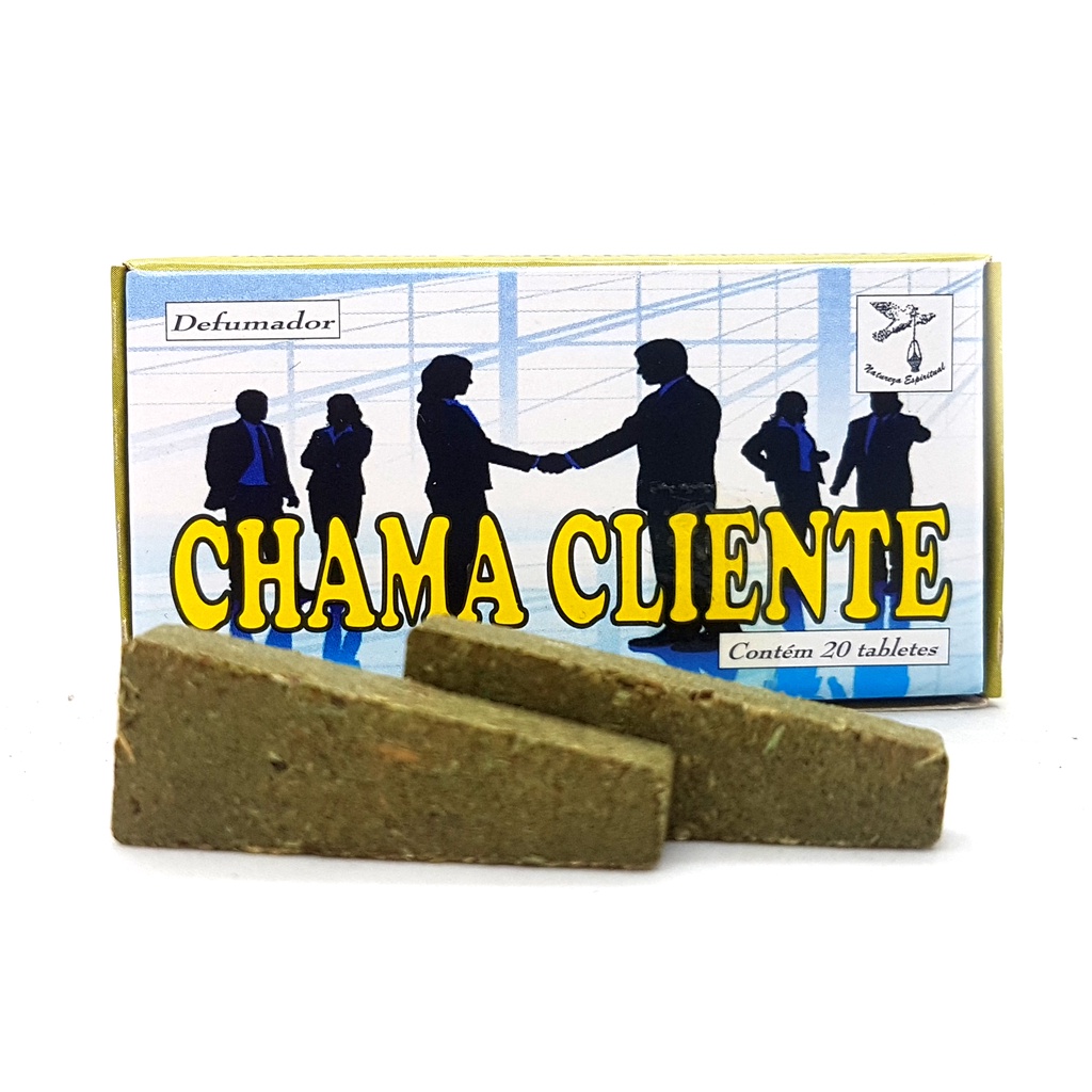 Defumador Natureza Chama Cliente Vendas Caixa 20 Tabletes