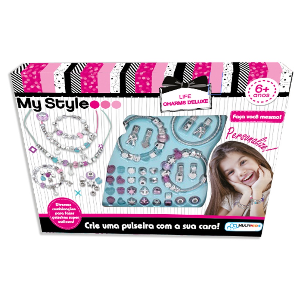My Style Life Charms Deluxe Multikids - BR1276 em Oferta na Shopee
