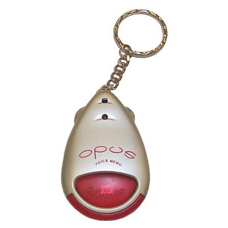 Mini Gravador De Voz Digital De Até 10 Segundos Chaveiro Portátil - Opus em Oferta na Shopee