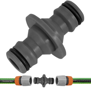 Conector Emenda União De Mangueira Engate Rápido Duplo em Oferta na Shopee