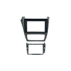 Moldura 9" Flutuante VW Fox, Spacefox, Spacecross, Crosfoss G3 - Grafite