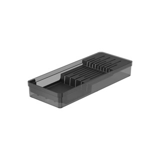 Organizador De Facas Clear Preto - Ou