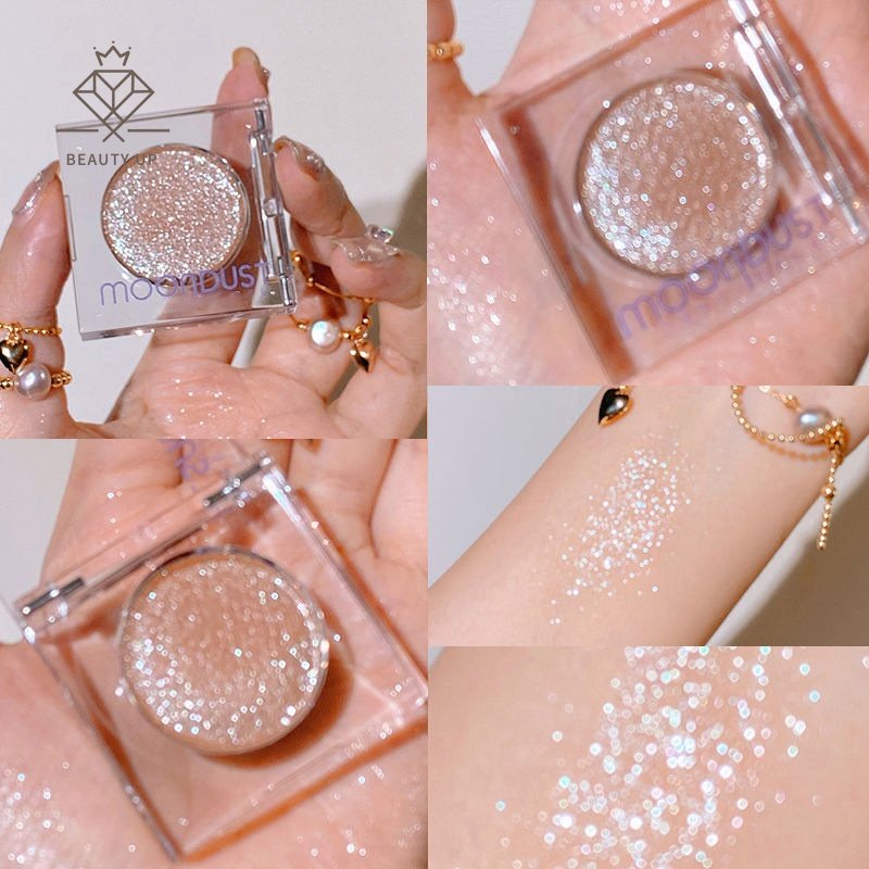 Sombra De Olho Perolado À Base De Diamante Para Galaxy