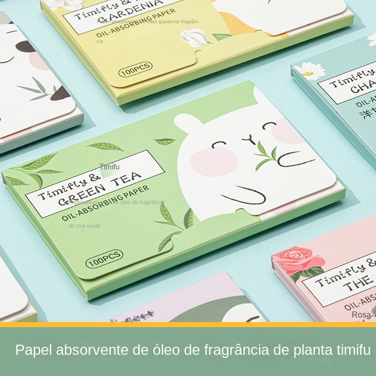 Papel Absorvente De óLeo Facial Absorvente De óLeo Facial Caixa De FragrâNcia papel beleza Controle Cuidados em Oferta na Shopee