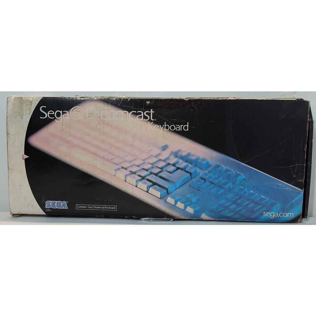 teclado dreamcast na caixa sem manual