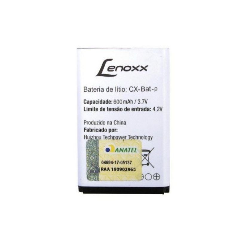 Bateria Lenoxx Cx-Bat-P, Celular Lenoxx Cx-903.