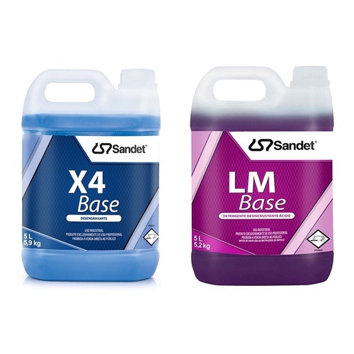 Sandet X4 Base Solupan Desengraxante Ativado Lm Base Intercap Desincrustante Acido em Oferta na Shopee
