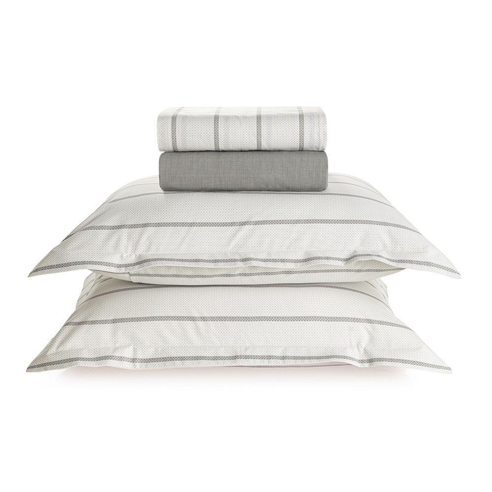 Jogo de Cama 4 Peças Queen Nicolas Karsten em Oferta na Shopee