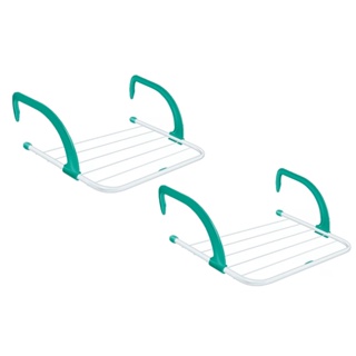 Kit 2 Varal Portátil Apartamento Retrátil Janela e Parede em Oferta na Shopee